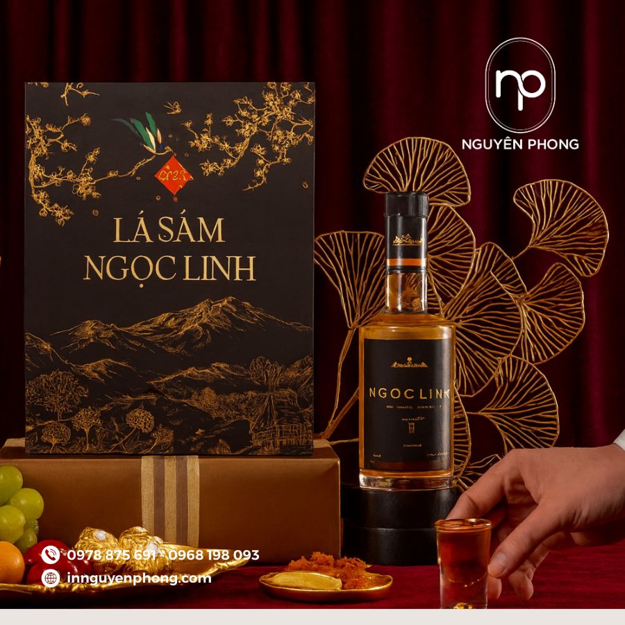 In Tem Dán Rượu Sâm Chuyên Nghiệp – Nâng Tầm Giá Trị Chai Rượu Sâm